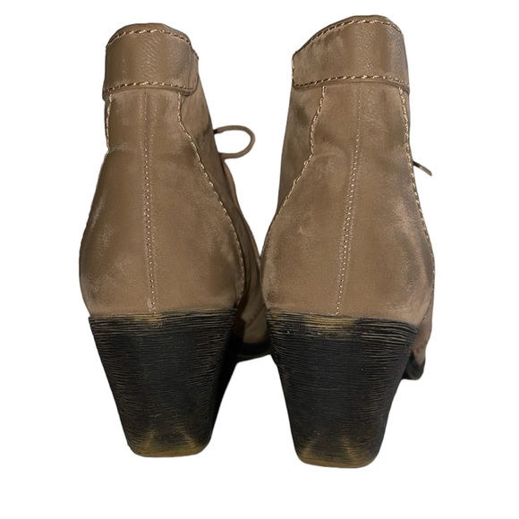 Blowfish  Sea Booties Ankle Boots Wheat Fawn/Tan Sz 7 - Picture 5 of 9